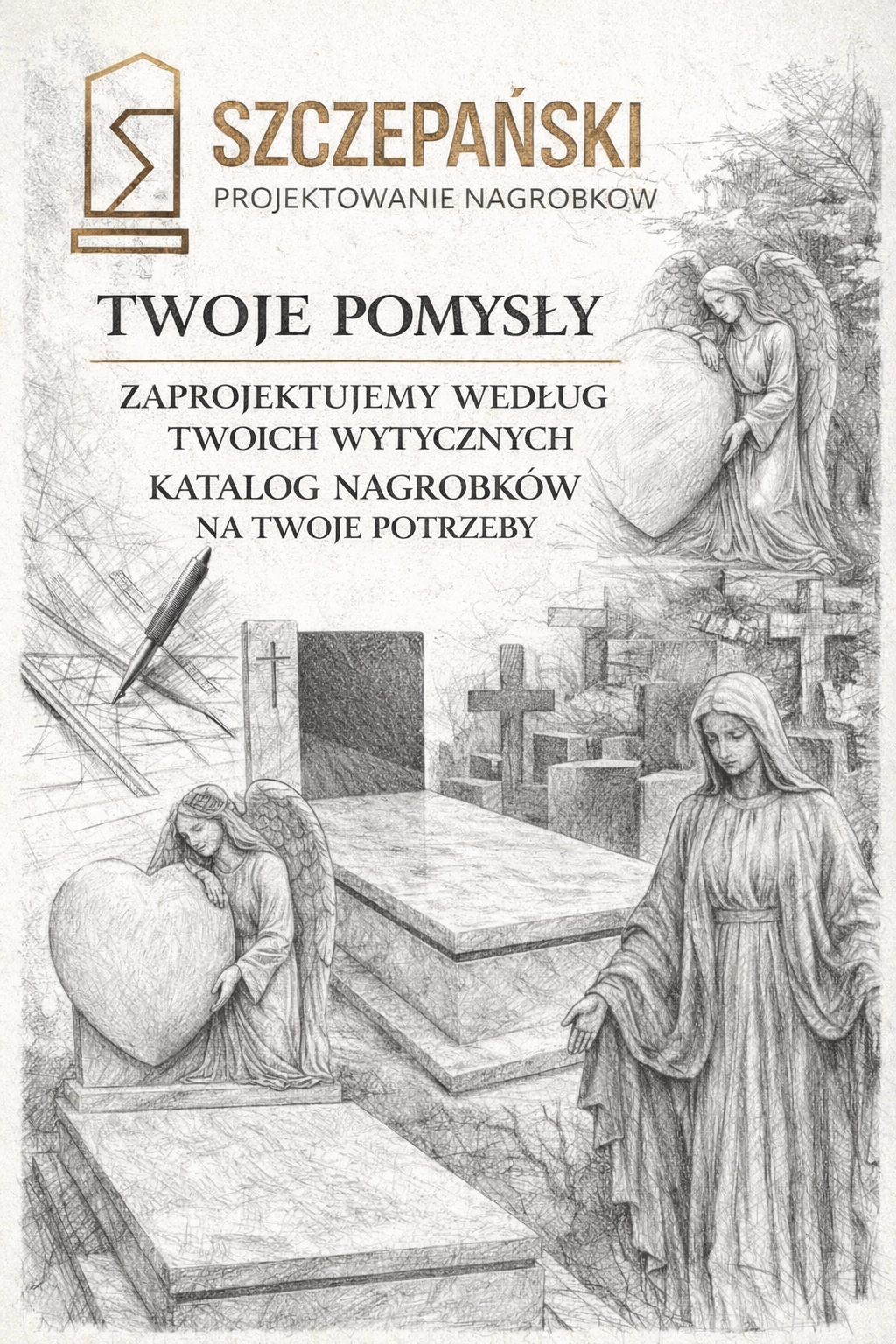 KATALOG (WASZA FIRMA) Z WZORAMI I LOGOWANIEM + DRUK