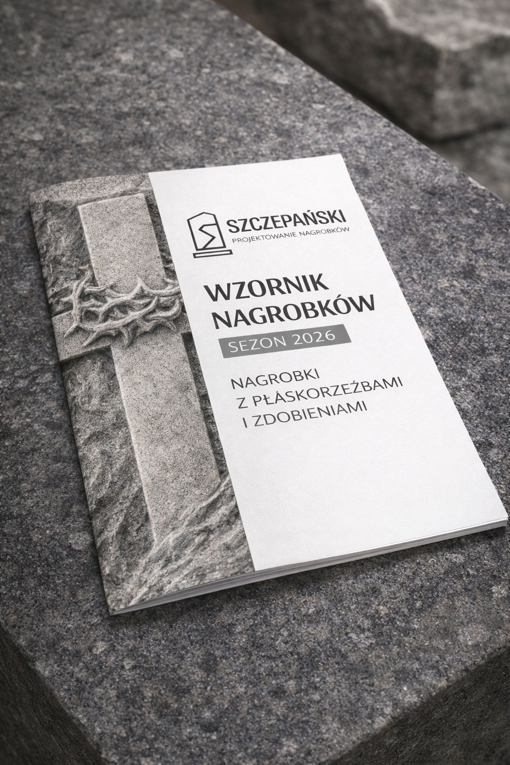 KATALOG SZCZEPAŃSKI - NAGROBKI Z PŁASKORZEŹBAMI I ZDOBIENIAMI - obrazek 2